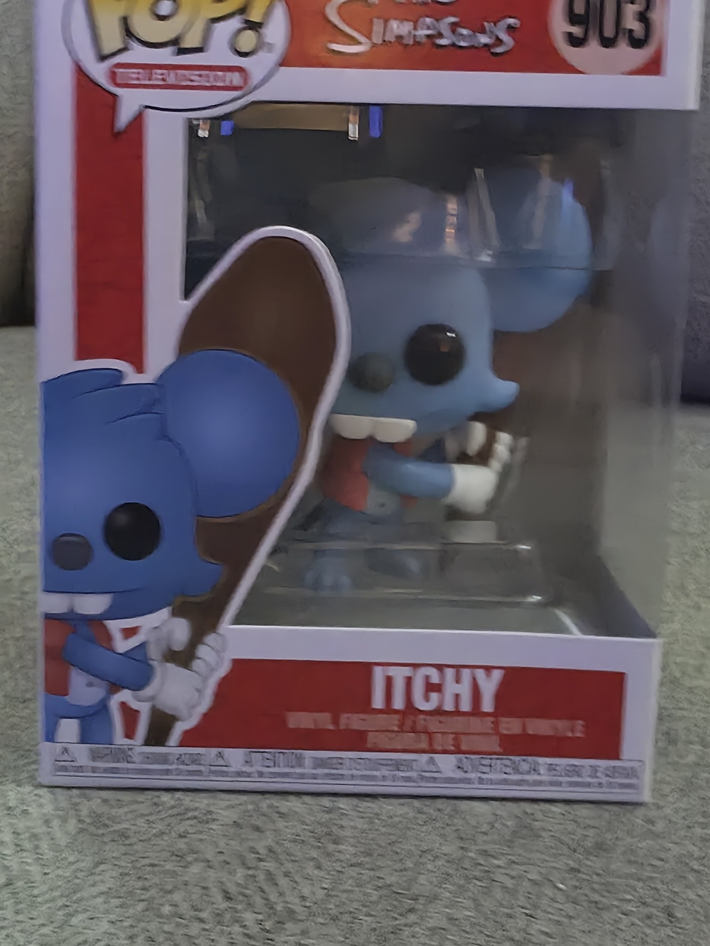 Funko Pop the Simpsons Itchy and Scratchy Figures Set #903 #904